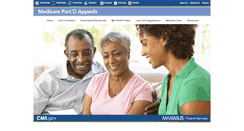 Desktop Screenshot of medicarepartdappeals.com